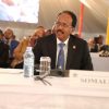 Madaxweyne Farmaajo oo ka qeyb galaya shirka deg dega ah ee IGAD