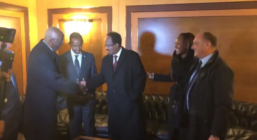 Madaxweyne Farmaajo Oo Gaaray Magaalada Roma Ee Dalka Talyaaniga