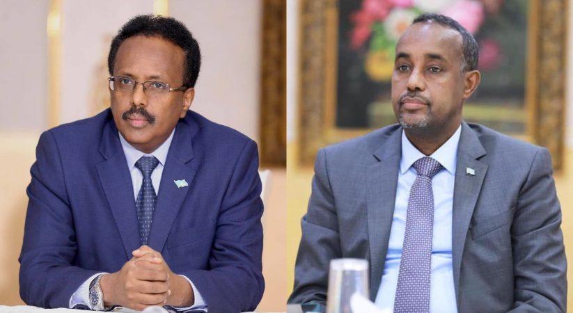 Madaxweynaha waqtigu ka dhamaaday Farmaajo oo Hambalyeyay  heshiiskii  mucaaradka iyo ra’iisul wasaaraha