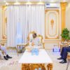 President Hassan Sheikh Welcomes EAC Parliament Speaker at Villa Somalia