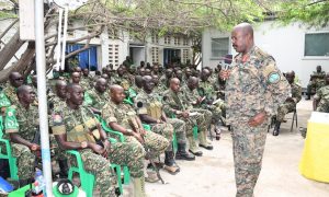 UPDF Troops In Somalia Urged To Maintain Momentum Against Al-Shabab