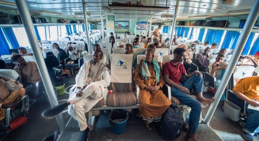 157 Somali Refugees Return Home from Yemen As Somali Embassy and UNHCR Facilitate Repatriation