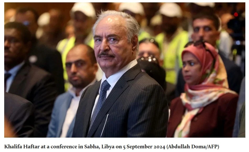 Egypt and Saudi Arabia pressure Libya’s Haftar to stop UAE supplies to Sudan’s RSF