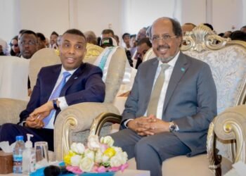 President Hassan Sheikh Mohamud Attends Inauguration of Northeastern State President in Las Anod