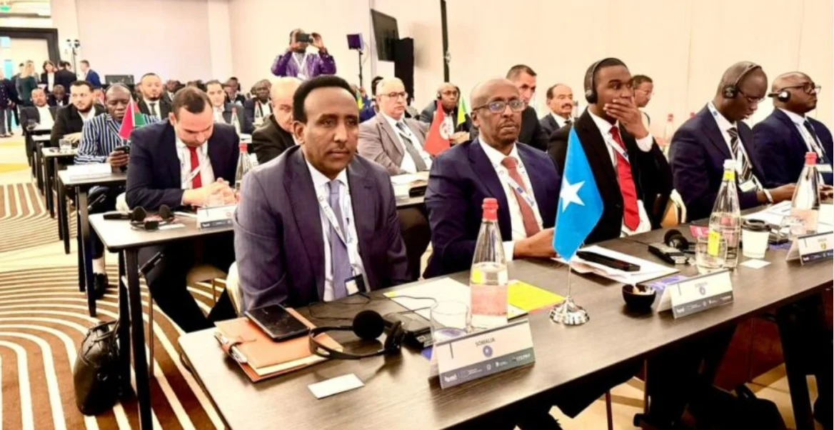 Wafdi Dowladda Federaalka Soomaaliya ka socda oo ka qaybgalay shir ka dhacay Talyaaniga.