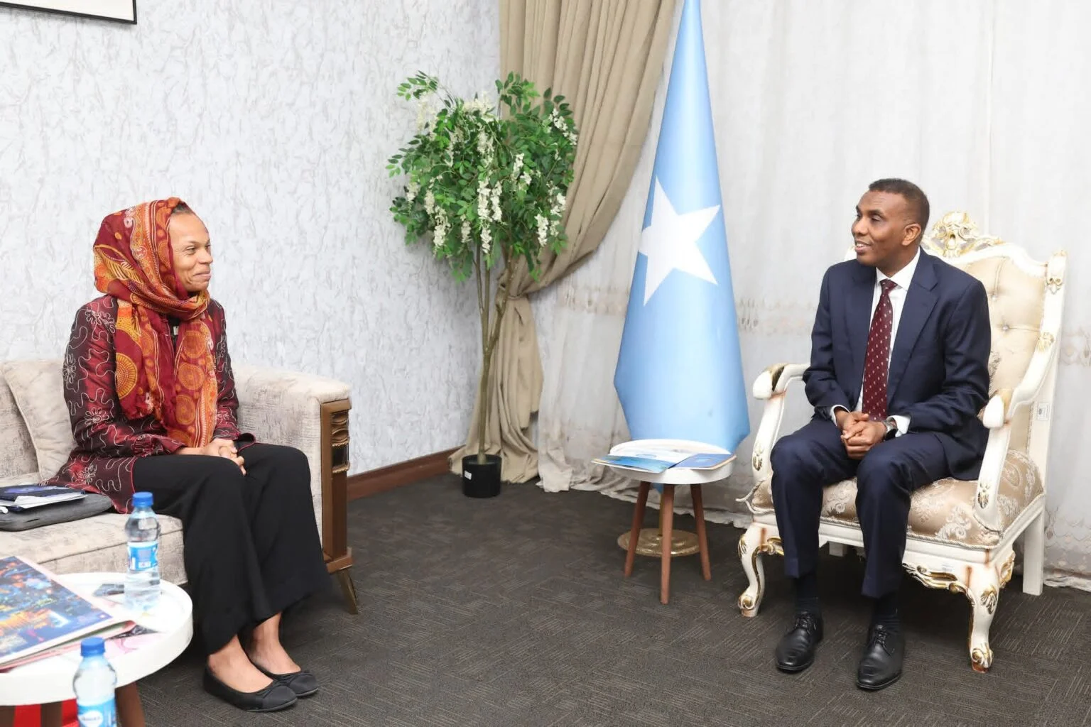 Ra’iisul Wasaare Xamsa oo Martigeliyay Wafdi Swiss ah oo ka Socda Hay’adda Horumarinta iyo Iskaashiga