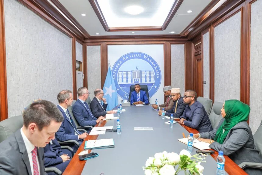 RW Xamse oo la kulmay Wasiiru-Dowlaha Horumarinta iyo Iskaashiga Dhaqaalaha Jarmalka