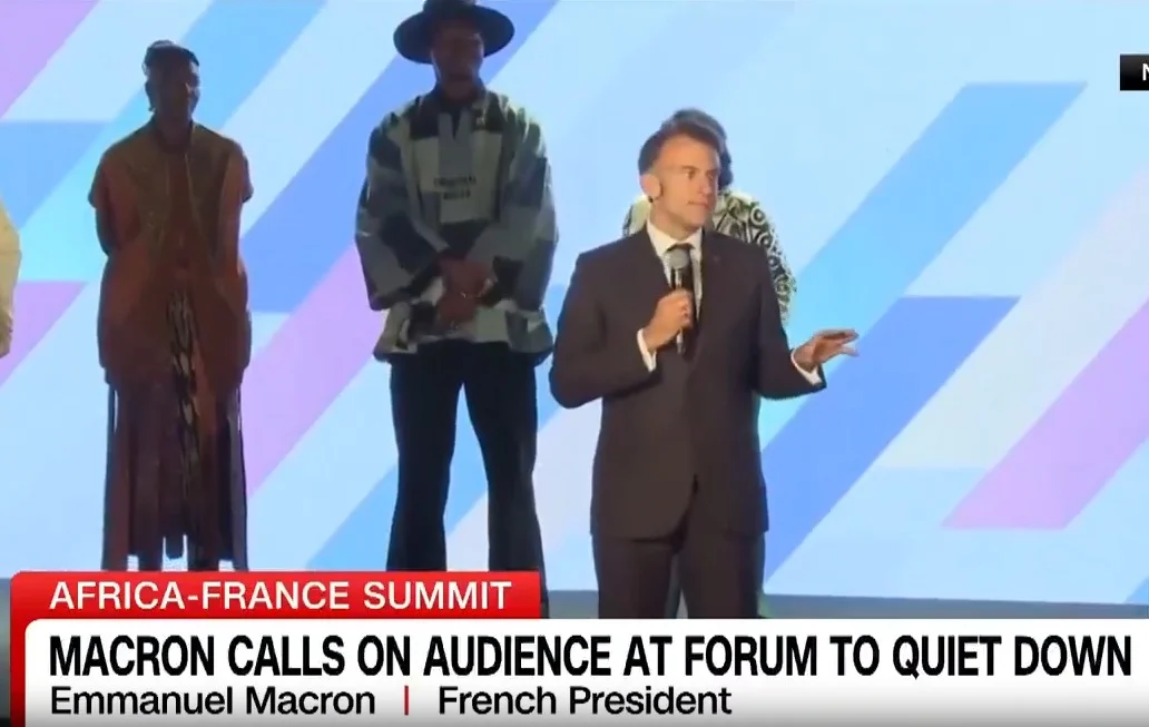 French president Macron Faces Heated Exchanges During Africa Summit in Nairobi