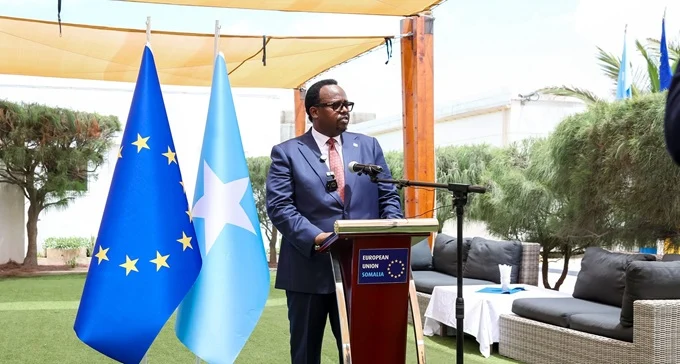 Ra’iisul Wasaare Ku-Xigeenka Soomaaliya oo Shir Muhiim ah la Qaatay Safiirrada Midowga Yurub, Arrimaha Amniga iyo Doorashooyinka oo diiradda la saaray
