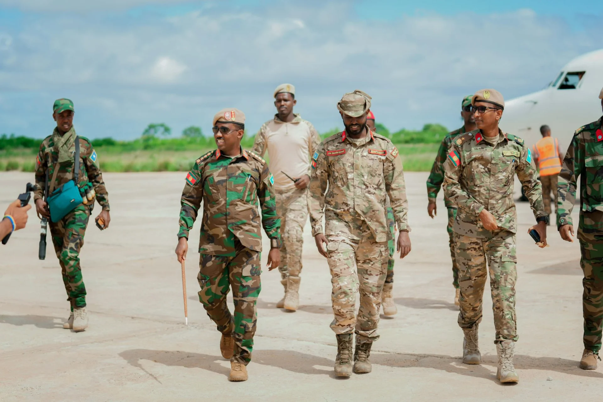 Taliyaha Ciidanka Xoogga Dalka oo Gaaray Baydhabo si loo Dardargeliyo Howlgallada Ka Dhanka ah Al-Shabaab
