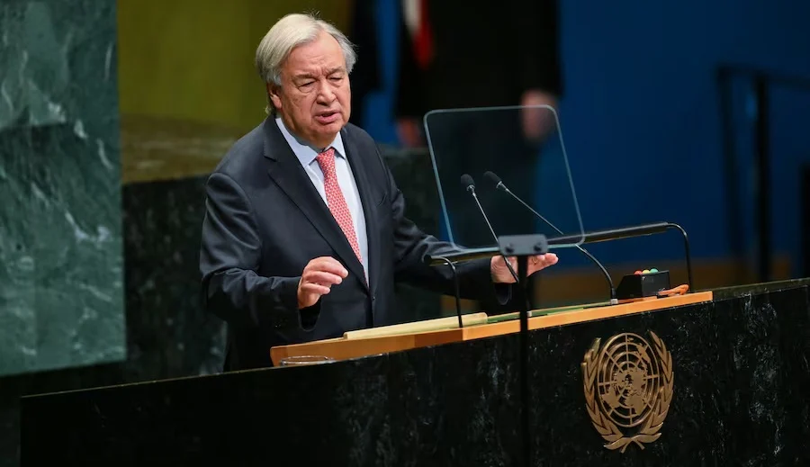 Xoghayaha Guud ee QM, António Guterres oo furitaanka Golaha Guud kaga digay kala qaybsanaanta dunida iyo awoodda aan sharcigu xakamayn