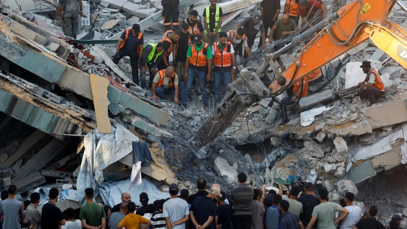 Ugu Yaraan 21 Qof oo ku Dhintay Dhisme Dagaalku Waxyeelleeyey oo ku Dumay Gaza