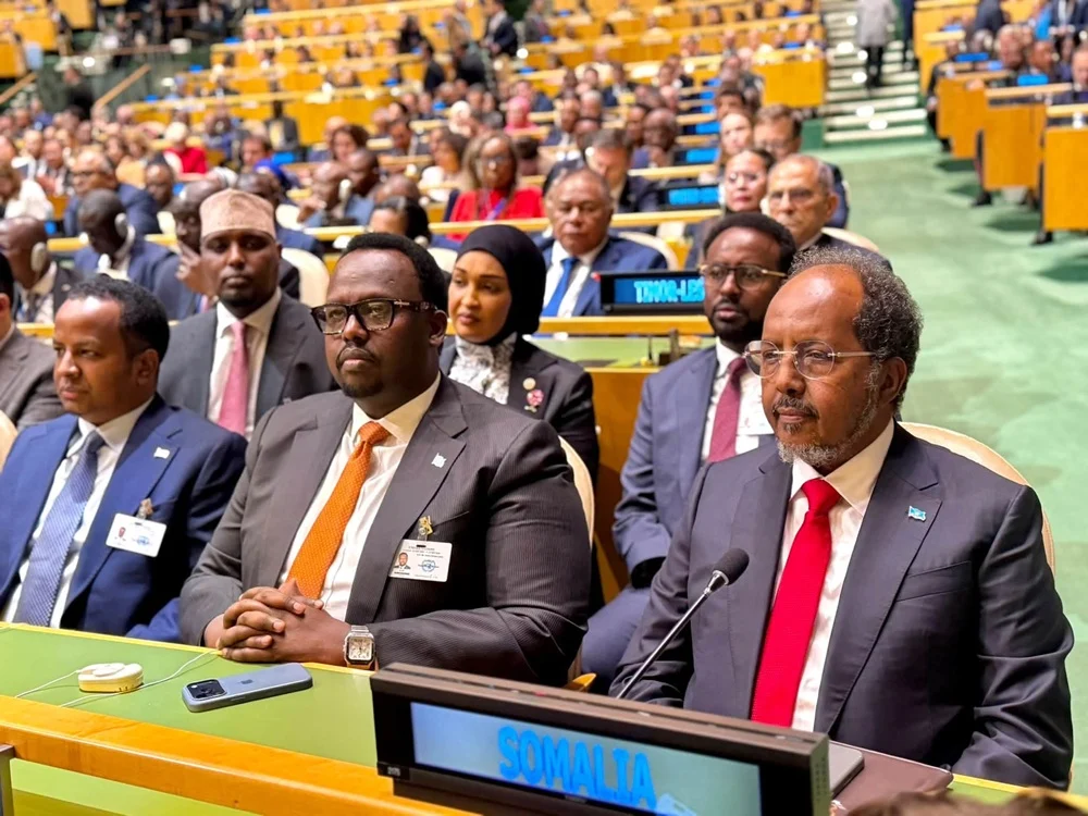 Madaxweyne Xasan Sheekh oo ka qaybgalay Golaha Guud ee QM, soona bandhigi doona horumarka iyo mudnaanta Soomaaliya