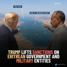 Mareykanka oo soo afjaray cunaqabateyntii 2021 ee Eritrea kaddib markii uu dhacay Amarkii Fulinta 14046