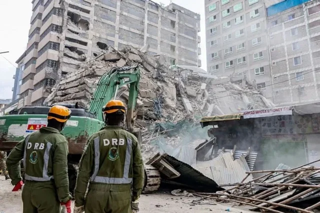 Raadinta 20 qof oo ku maqan dhismihii dumay ee Eastleigh oo gashay maalintii shanaad